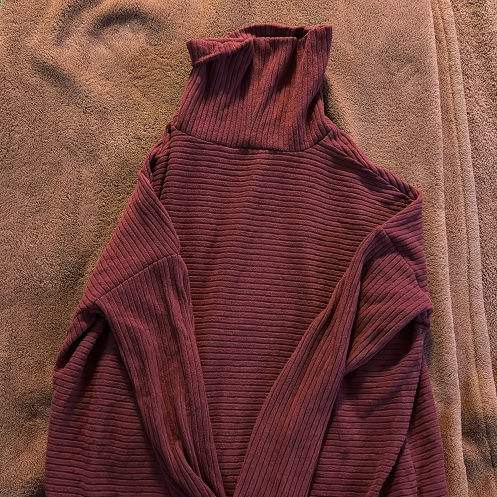 Maroon sweater